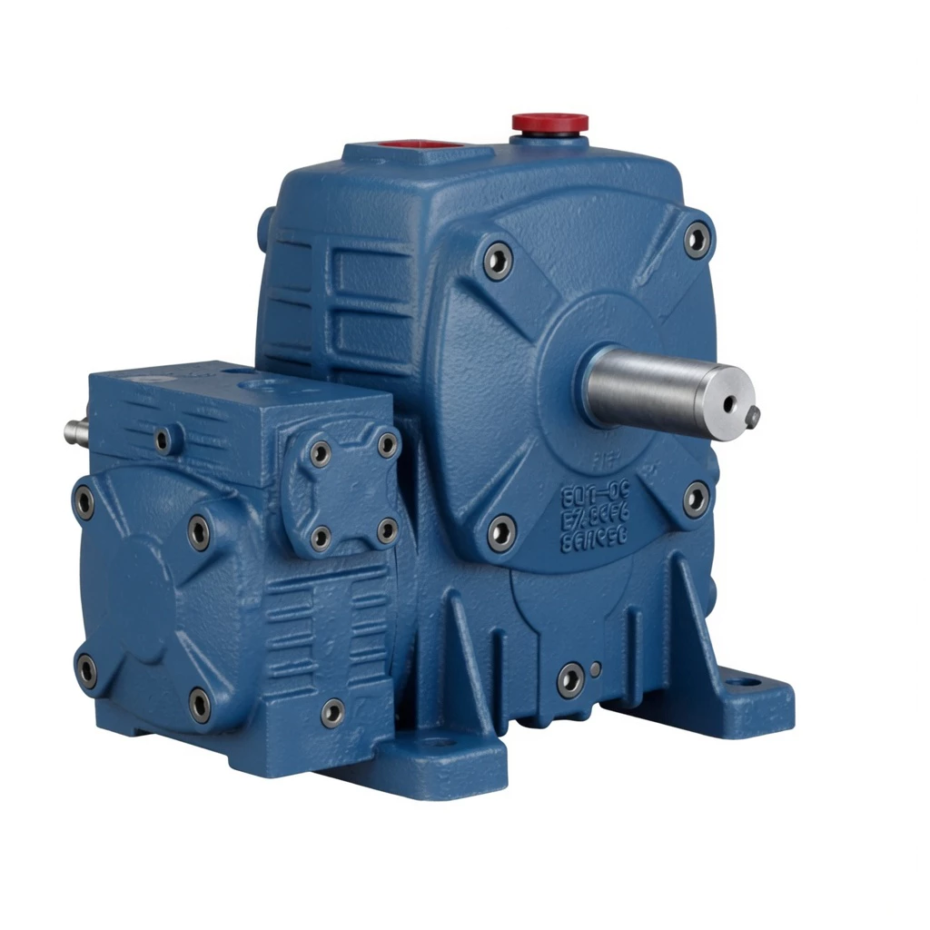 WPEA 60-100 double stage cast iron worm gearbox