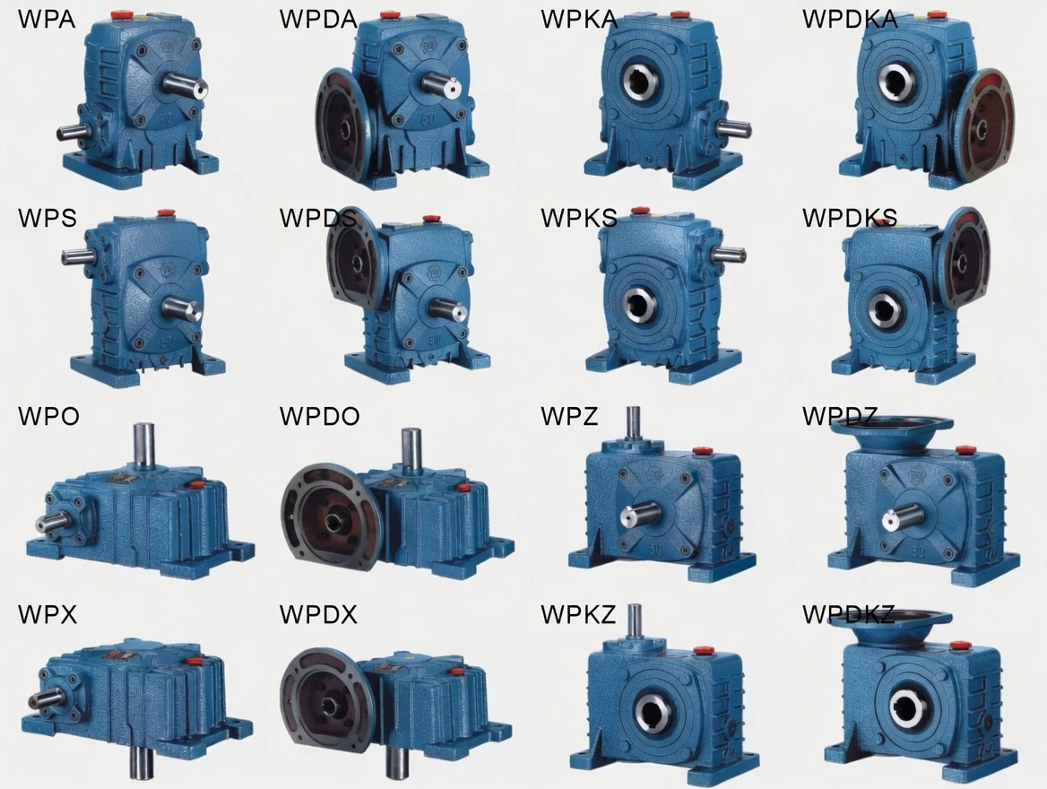 cast iron single speed worm gearboxes industrial applications