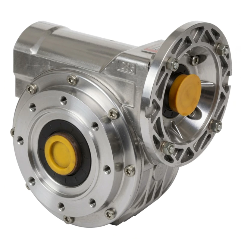 EP-SSVF40 SSVF stainless worm reducer side view